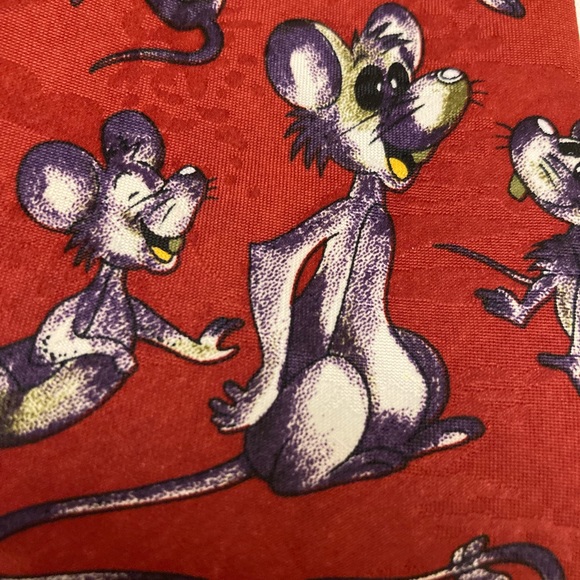 HOST PICK - Fili-Rosy Handmade Silk Mouse Tie - Picture 4 of 5